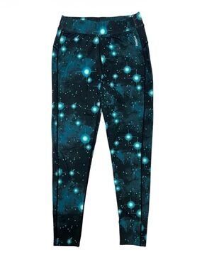Reebok Cosmic Galaxy Supernova Athletic Leggings